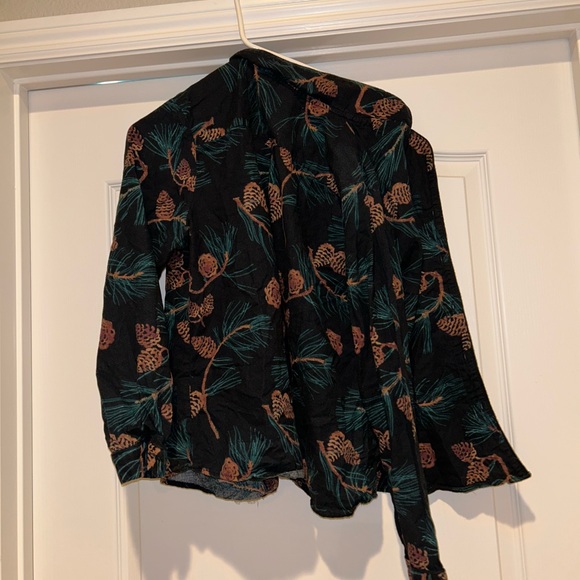 button up pinecone flannel - Picture 2 of 2